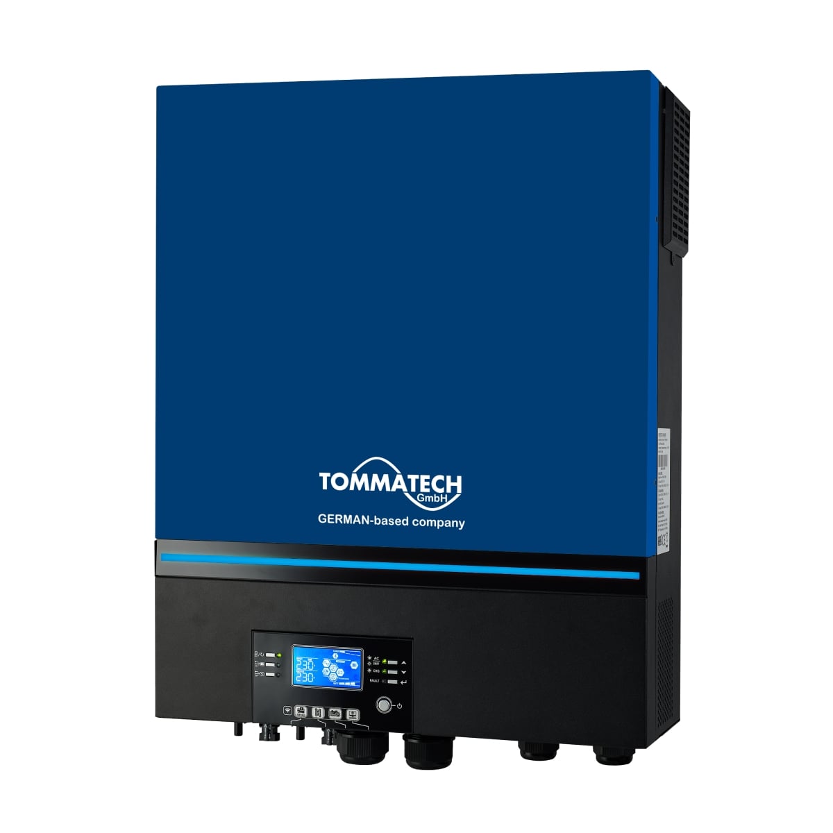 TommaTech Plus 7.2K 48V MPPT 1Faz Akıllı İnverter Çevirici İnvertör