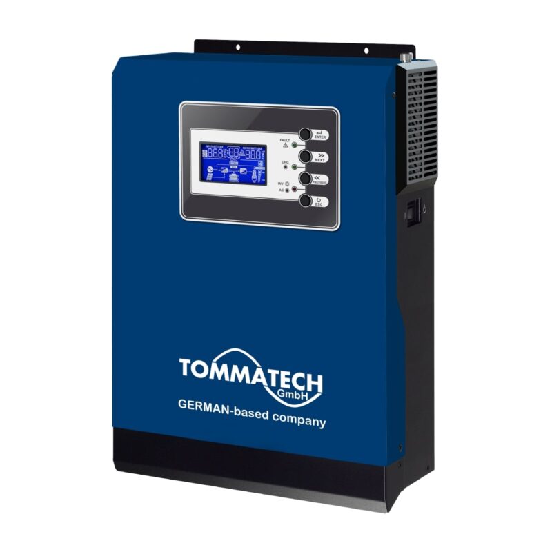 TommaTech New 1K 12V 1Faz Akıllı İnverter Çevirici İnvertör
